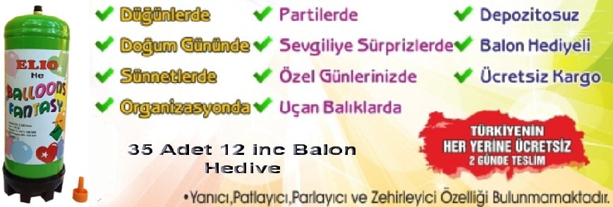 helyum gazı tüpü satışı