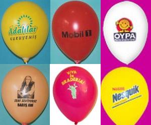 baskılı balon satışı