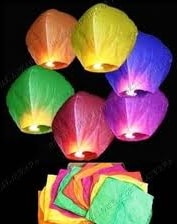 10 Adet üstün kalite karışık renklerde dilek balonu