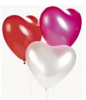 21 adet küçük kalp balonlar Kalp Balon sevenlere ve sevilenlere özel